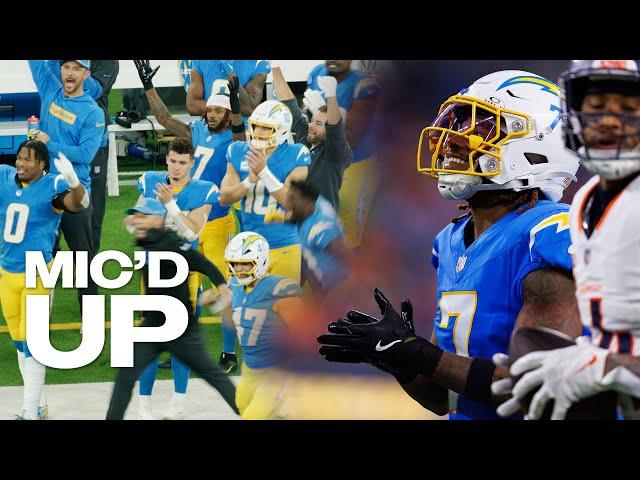 Mic’d Up: Kristian Fulton Reacts To Dicker’s Free Kick | LA Chargers