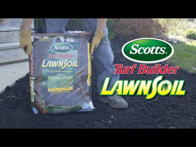 How to Use Scotts® Turf Builder® Lawn Soil™ for Seeding and Lawn Repair