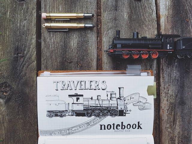 Sketching in TRAVELER`s notebook