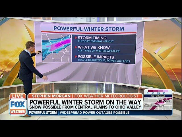 Powerful Winter Storm Could Produce Close To 1 Foot Of Snow In Some Spots