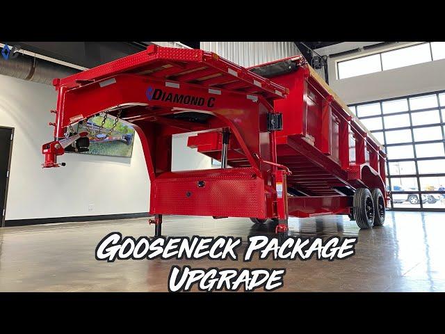 Dump Trailer | Gooseneck package upgrade