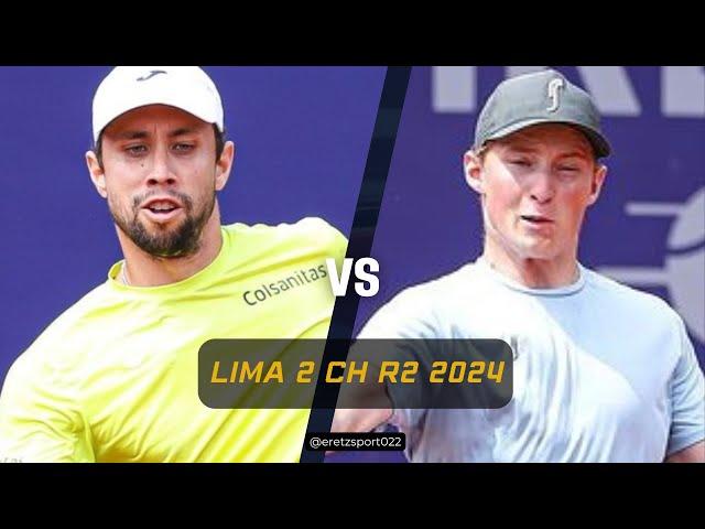 Lima 2 Challenger 2024 R2: Elmer Møller vs. Daniel Elahi Galan [4] Highlights