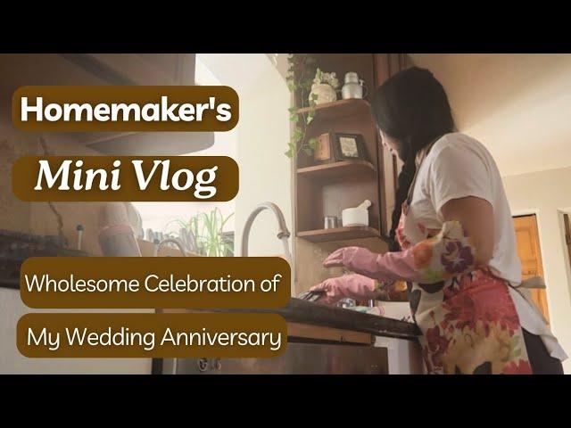 Homemaker's Mini Vlog | Light Chores and Wedding Anniversary Pizza | Stay At Home