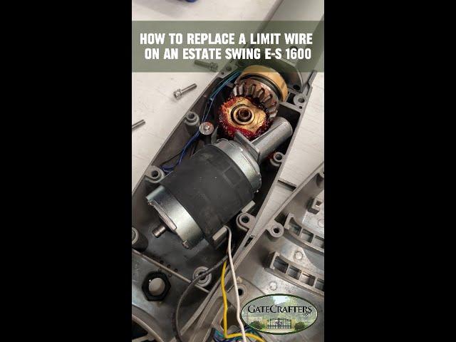 How to Replace a Limit Wire on an Estate Swing E-S 1600