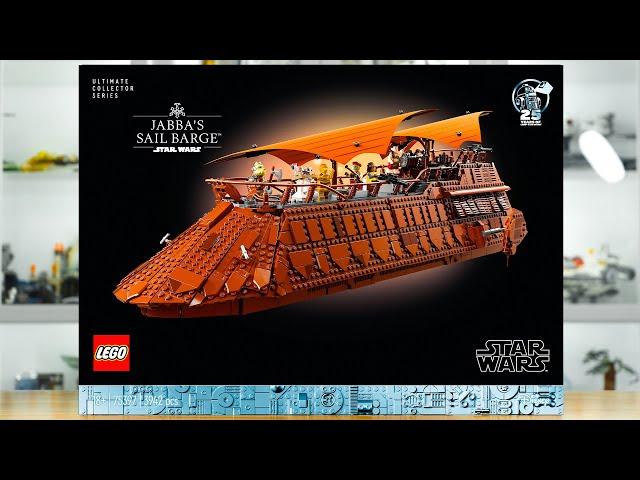 LEGO Star Wars 75397 UCS JABBA'S SAIL BARGE Review! (2024)