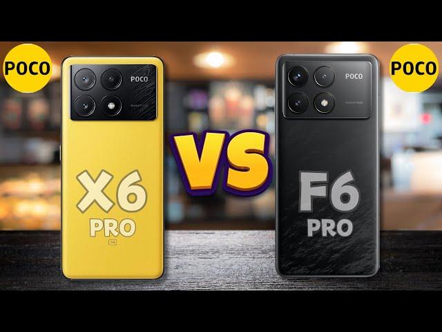 Poco X6 Pro Vs Poco F6 Pro | Full Comparison 