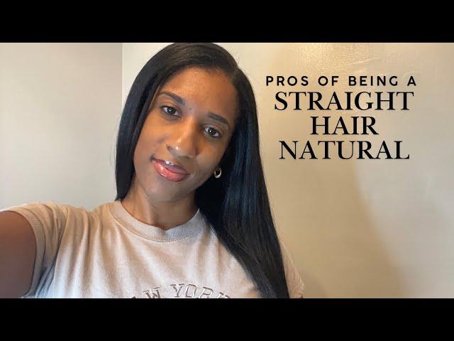 5 pros of being a straight hair natural