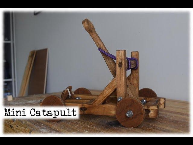 Mini Catapult || DIY