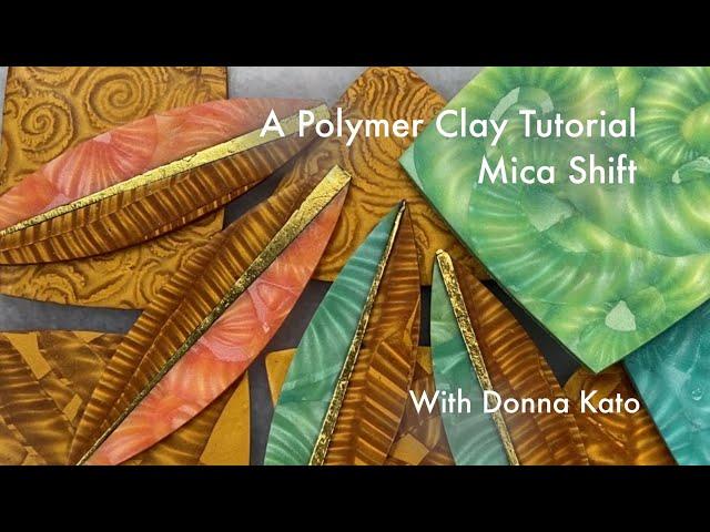 A Polymer Clay Basic Tutorial: Mica Shift, The Snail, The Ghost Image