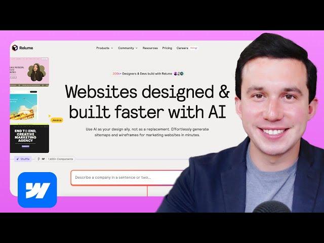 Relume AI Website Builder Demo & Review