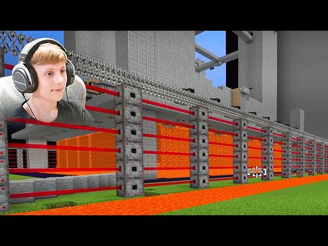 Майнкрафт и Даник - ШТУРМ  НЕПРИСТУПНОГО ЗАМКА - Даник против папы в Minecraft!