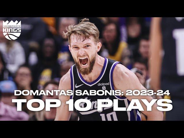 Domantas Sabonis Top 10 Plays of the 2023-24 Season