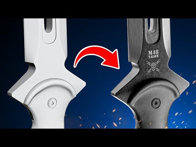 Blender & Substance Painter Material Creation: M48 Survival Spear Tutorial