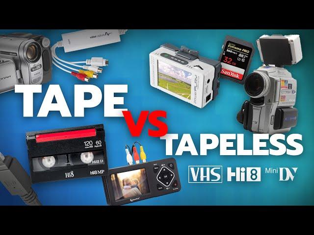 Tape vs. Tapeless: The Ultimate Guide to VHS, Hi8, & MiniDV