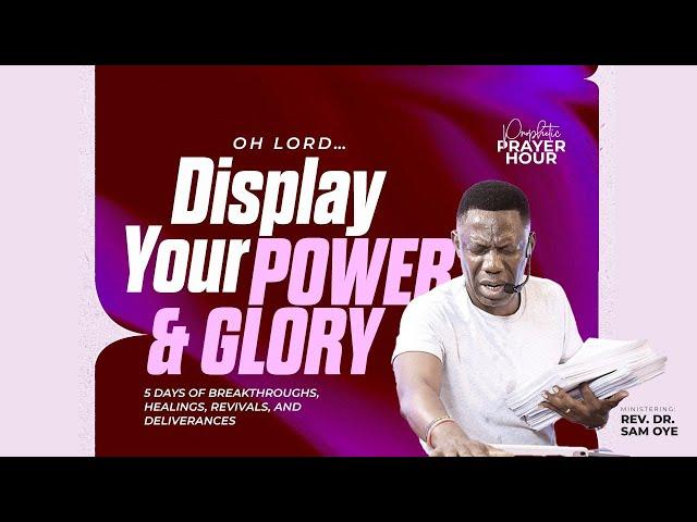 God Is Flipping the Pages in Your Favor | Prophetic Prayer Hour | rev. Sam Oye  [DAY 1523]