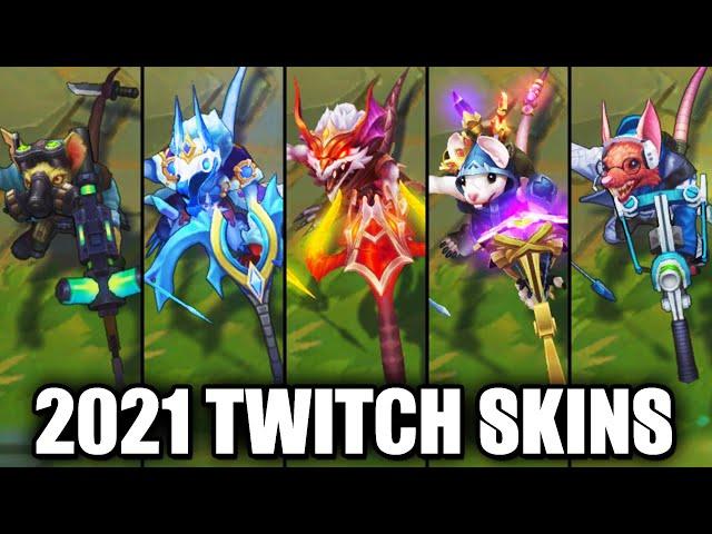 Twitch | All Skins 2021 | League of Legends