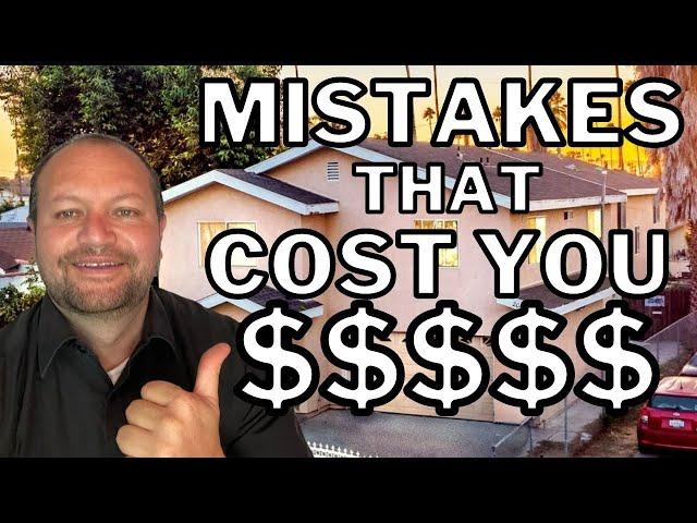 Mistakes that Cost You Money When You Sell Your Home   Los Angeles