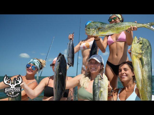 Deep Sea Fishing for Dolphin and Tuna in Marathon, Florida!