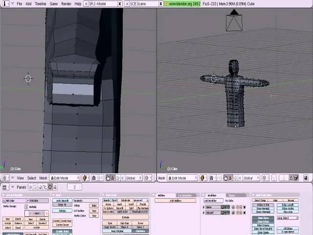 Modeling And Rigging a Character part 2