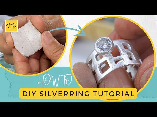 How to Metal Clay: DIY Art Clay Silver Ring Tutorial