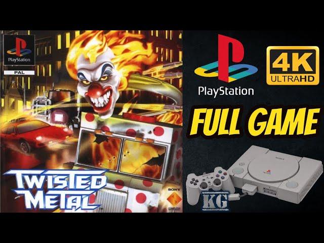 Twisted Metal | PS1 | 4K60ᶠᵖˢ UHD | Gameplay Walkthrough Longplay Full Movie Game