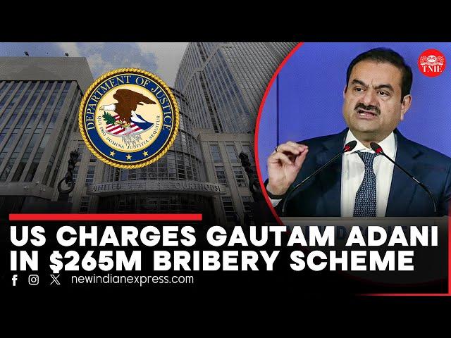 US charges billionaire Gautam Adani with $265 million bribery scheme, alleged investor fraud