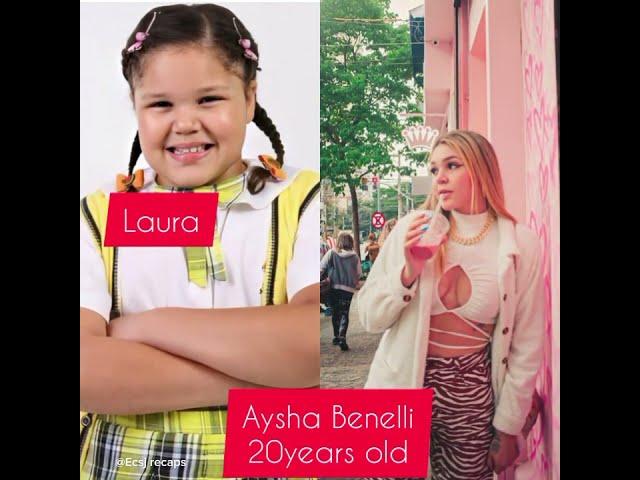 Carrossel cast then 2012 and Now (2023)