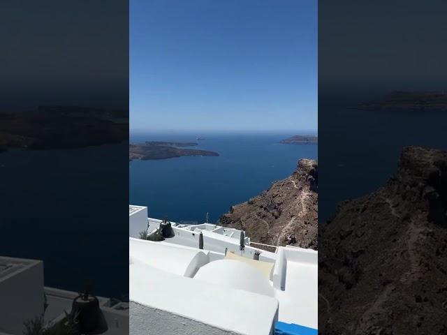 Unbelievable Santorini Views!  #Greece #RoomWithAView