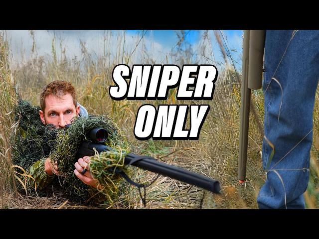 Snipers Only Airsoft Battle Survival Challenge!