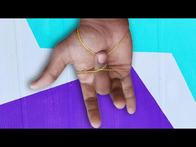 3 Amazing Rubber Band Tricks | DIY | How To Do Magic Using Rubber Band |