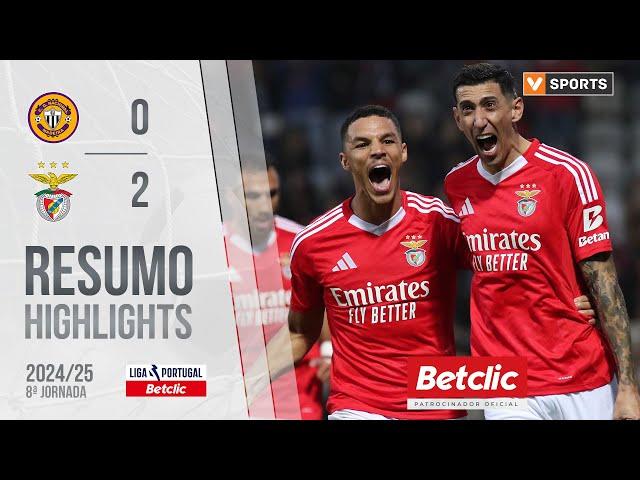 Resumo: Nacional 0-2 Benfica (Liga 24/25 #8)