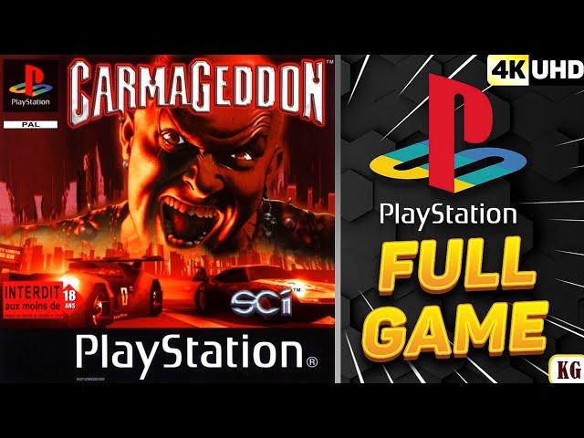 Carmageddon | PS1 | 4K60ᶠᵖˢ UHD | Longplay Walkthrough Playthrough Full Movie Game