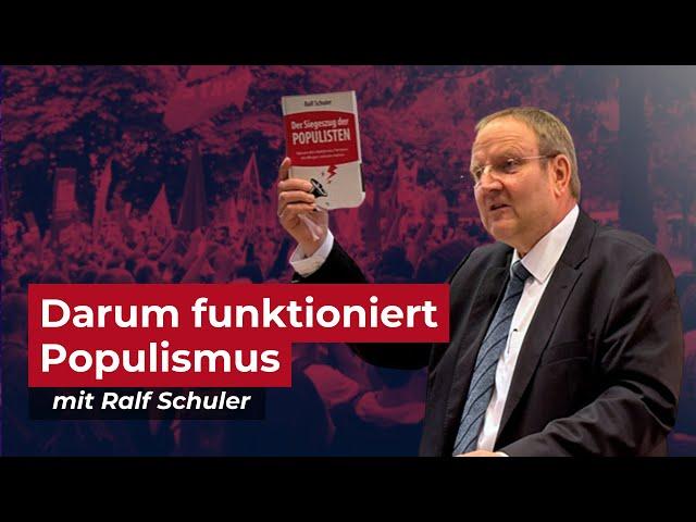 Der Siegeszug der Populisten: Darum verlieren die Bürger das Vertrauen in die Politik | Ralf Schuler