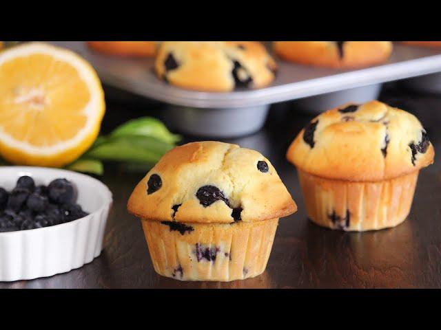 Blueberry Lemon Muffins | Bakery Style Muffins | How Tasty Channel