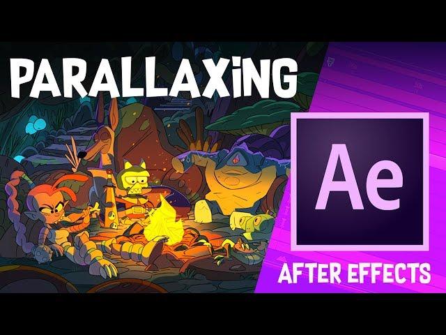 Parallaxing a Background in Adobe After Effects