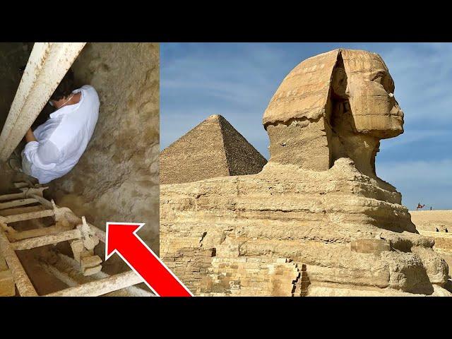 LEAKED Secret Photos UNDER Great Sphinx of Egypt! Hidden Tunnels CONFIRMED