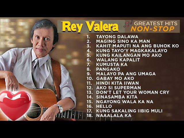 TAGALOG LOVE SONG NONSTOP Of Rey Valera, Freddie Aguilar Greatest Hits OPM Songs Collection #lumang