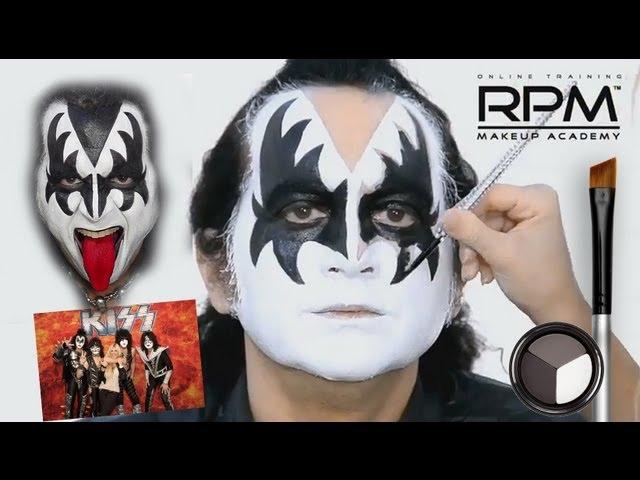 The Official Gene Simmons Makeup Look KISS