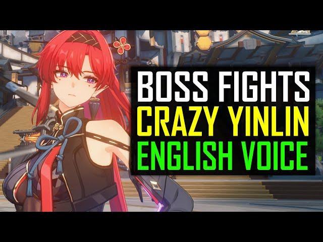 Yinlin Gameplay PARRY BOSS English Voice Lines UL40+ Wuthering Waves