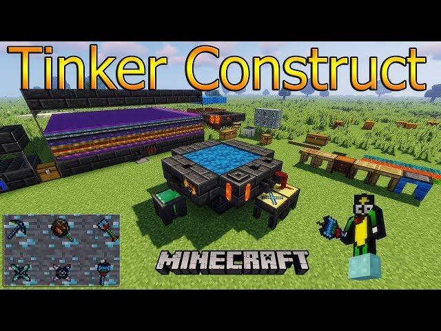 Minecraft 1.12.2 - Tinkers Construct Mod Tutorial / Español