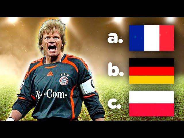 GUESS THE COUNTRY OF EACH PLAYER (ICONS/LEGENDS) | QUIZ FOOTBALL 2021