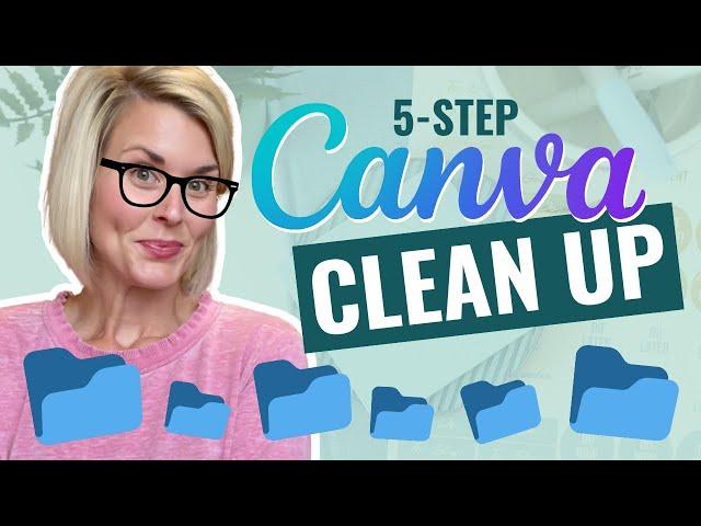  How to Organize your Canva account like a PRO [SAVE TIME DESIGNING!]