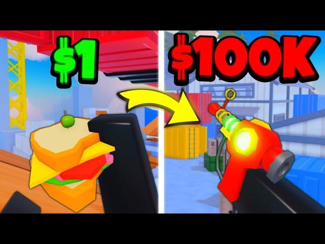 $1 vs $100,000 Loadout in Roblox Rivals!