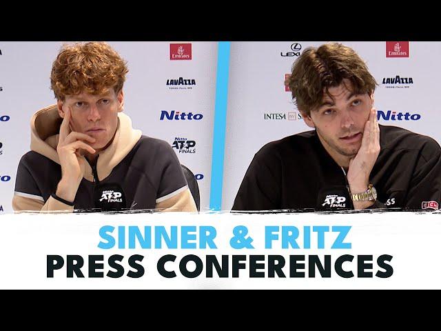 "That's Why He's No.1" - Taylor Fritz & Jannik Sinner React to Nitto ATP Finals Match