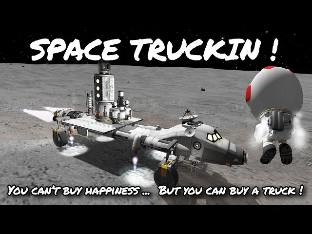 KSP Rover Mun Lander/VTOL Truck (Tutorial:39) Kerbal Space Program 1.2 -  Stock Parts (visual mods)