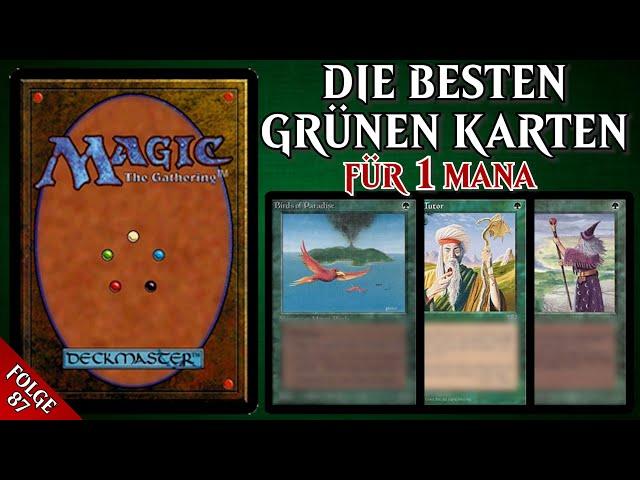 MTG Die besten grünen Karten für 1 Mana | Magic the Gathering deutsch | best green cards | Trader