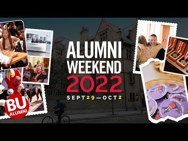 Boston University Alumni Weekend 2022: Recap