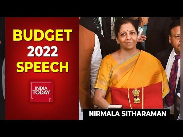 Finance Minister Nirmala Sitharaman Presents Union Budget 2022-23 | India Today News In English