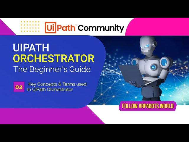 Part 02 | UiPath Orchestrator | Key Concepts & Terms used In UiPath Orchestrator