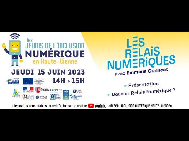 Les RELAIS NUMERIQUES - Emmaüs Connect